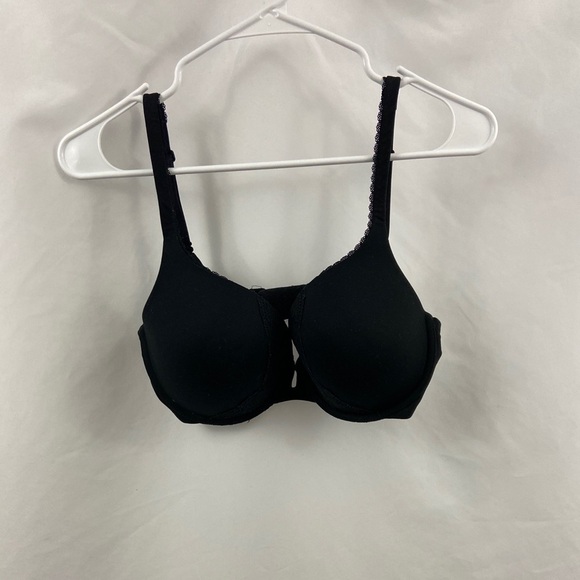 Victoria’s Secret Perfect Coverage Black 34DD Bra - Picture 1 of 8